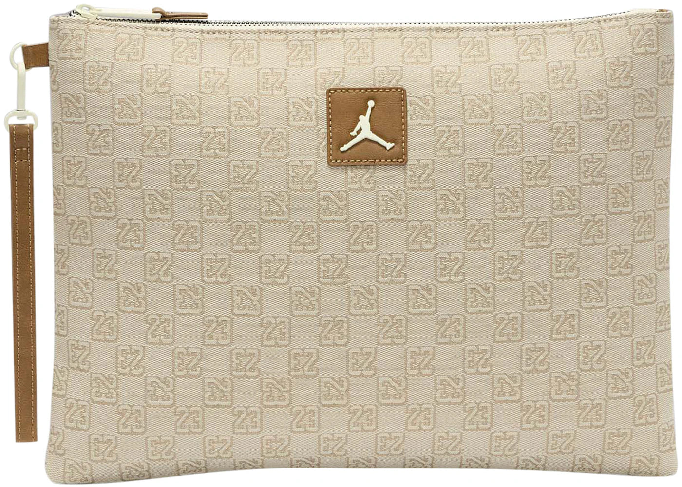 Jordan Monogram Pouch (0.69L) Coconut Milk - vue 360
