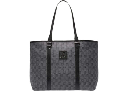 Jordan Monogram Tote Bag (32L) Dark Smoke Grey - authentic Jordan sneakers