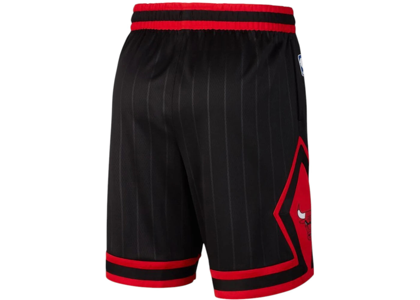 Jordan NBA Chicago Bulls Statement Edition Swingman Dri-Fit Shorts Black/White/Red - vue secondaire B