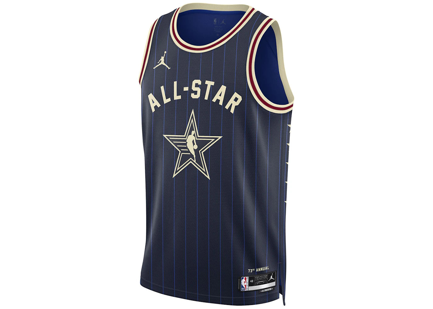 Jordan NBA Dri-Fit Durant All Star Jersey Blue - vue secondaire A