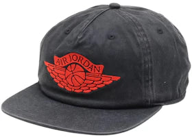 Jordan Pro Rare Air Unstructured Washed Cap Black - vue 360