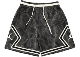 Jordan Sport Diamond Dri-Fit Shorts Black/White/White - vue 360
