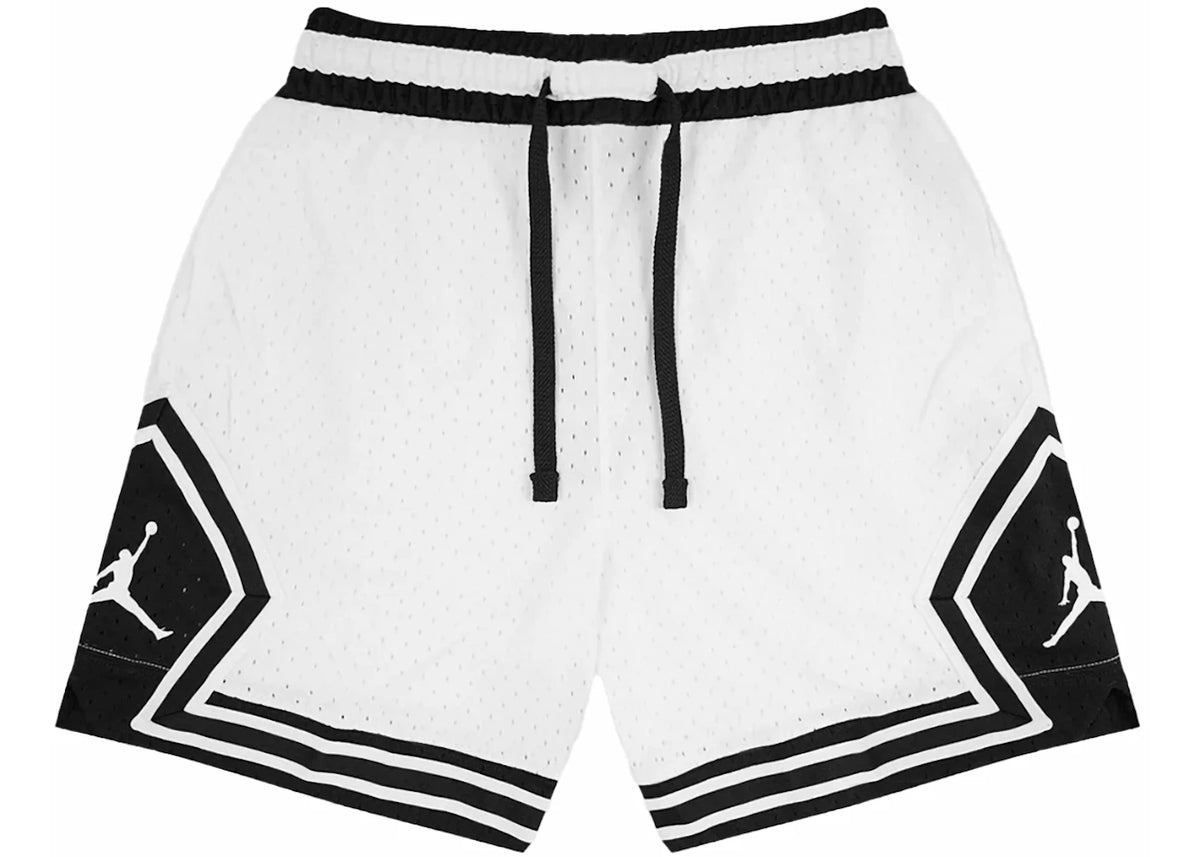 Jordan Sport Diamond Dri-Fit Shorts White - vue secondaire A