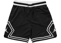 Jordan Sport Diamond Mesh Dri-Fit Shorts Black/White