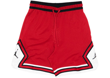 Jordan Sport Diamond Mesh Dri-Fit Shorts Red/Black/White - authentic Jordan apparel