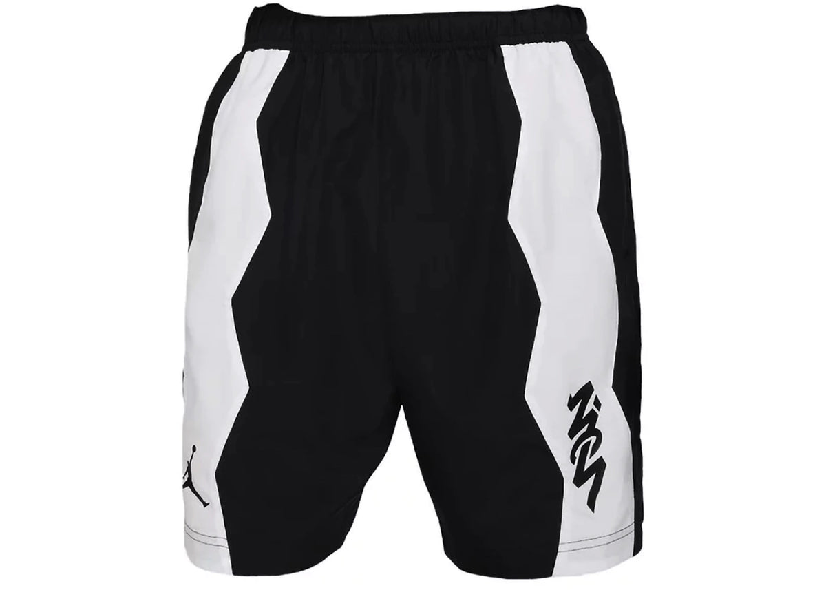 Jordan Zion Performance Dri-Fit Webshorts Schwarz - vue 360