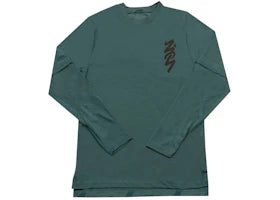 Jordan Zion Williamson Shooting L/S T-shirt Dark Teal - vue 360