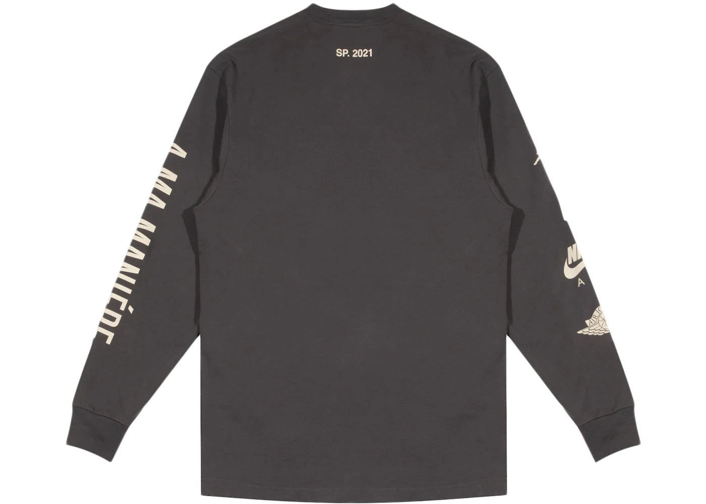 Jordan x A Ma Maniere L/S T-shirt Grey - vue secondaire A