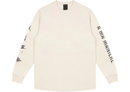 Jordan x A Ma Maniere L/S T-shirt Natural - apparel view 2