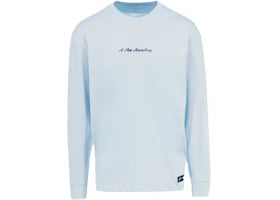 Jordan x A Ma Maniere L/S Tee (Asia Sizing) Obsdian Mist