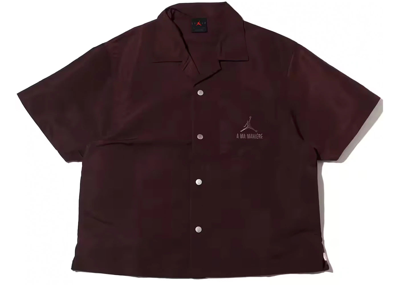 Jordan x A Ma Maniere Warm Up Shirt (Asia Sizing) Mahogany - vue secondaire A