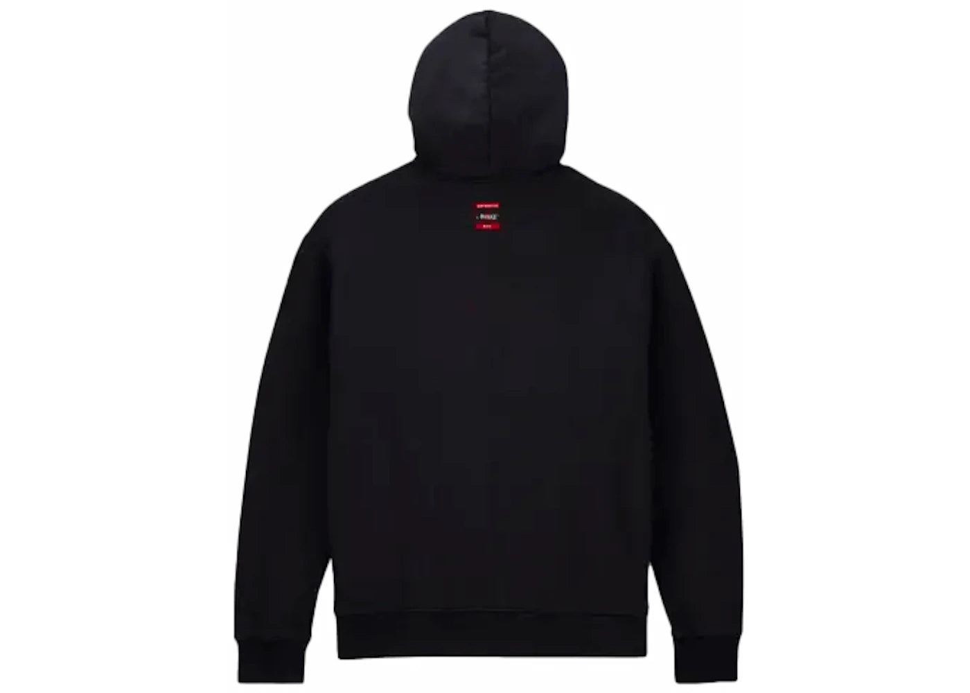 Jordan x Awake NY Fleece Hoodie Black/Sail/University Red - vue secondaire B