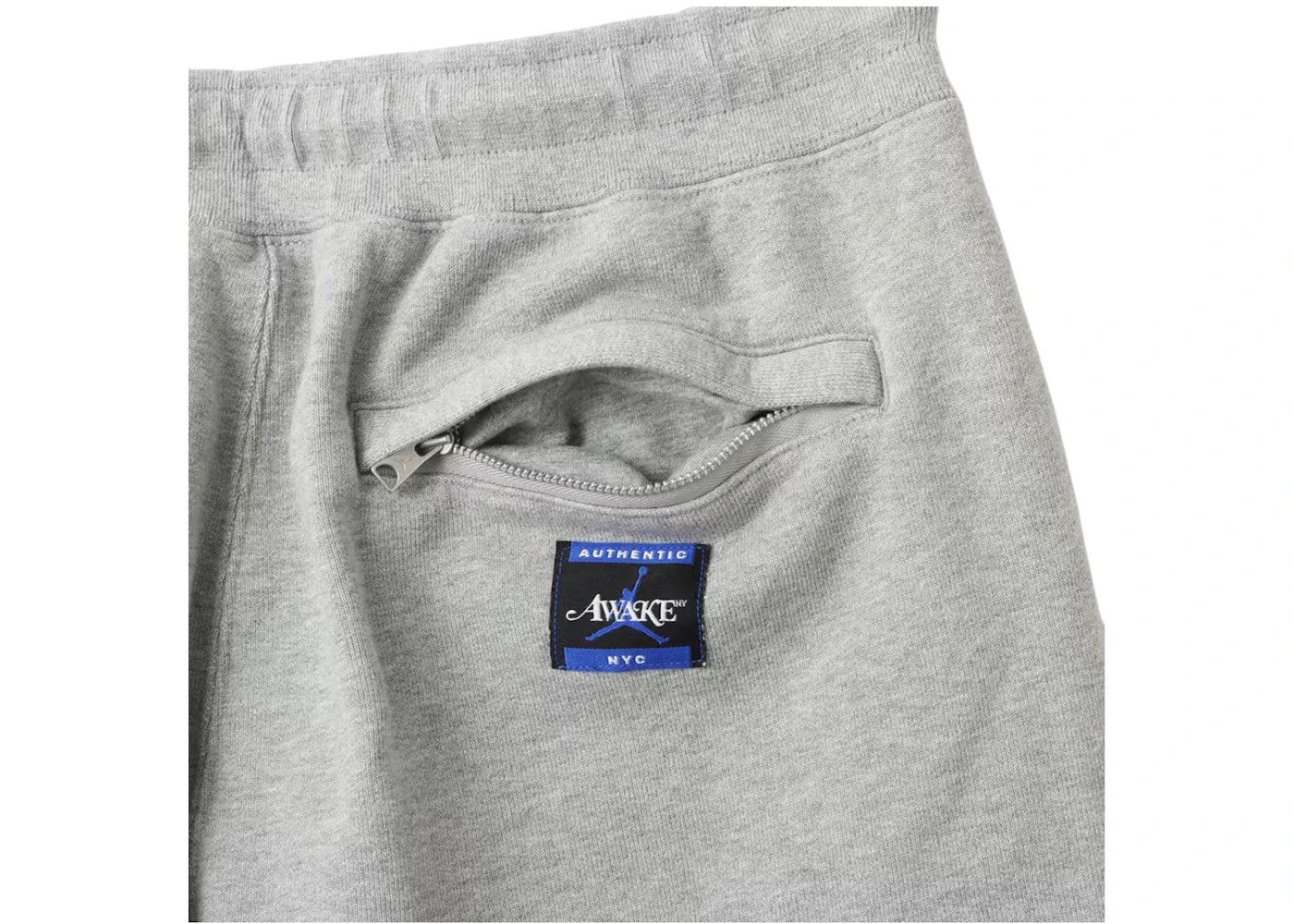 Jordan x Awake NY Fleece Pants Dark Grey Heather - vue secondaire A