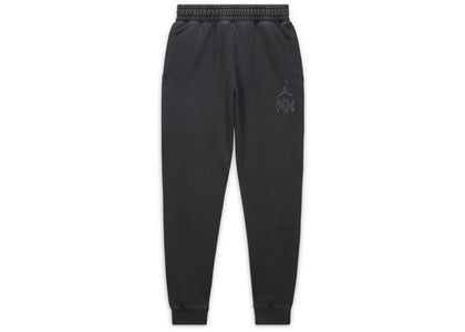 Jordan x Billie Eilish Womens Fleece Pants Vintage Black - apparel view 2