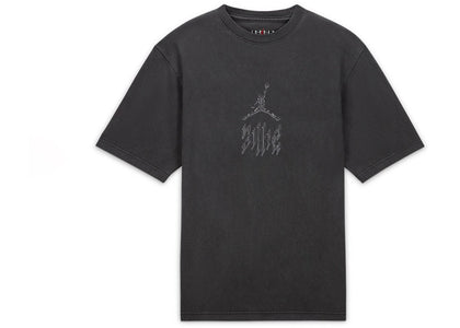 Jordan x Billie Eilish Womens T-Shirt Vintage Black - apparel view 2