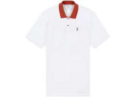 Jordan x Eastside Golf Polo Shirt White - vue 360