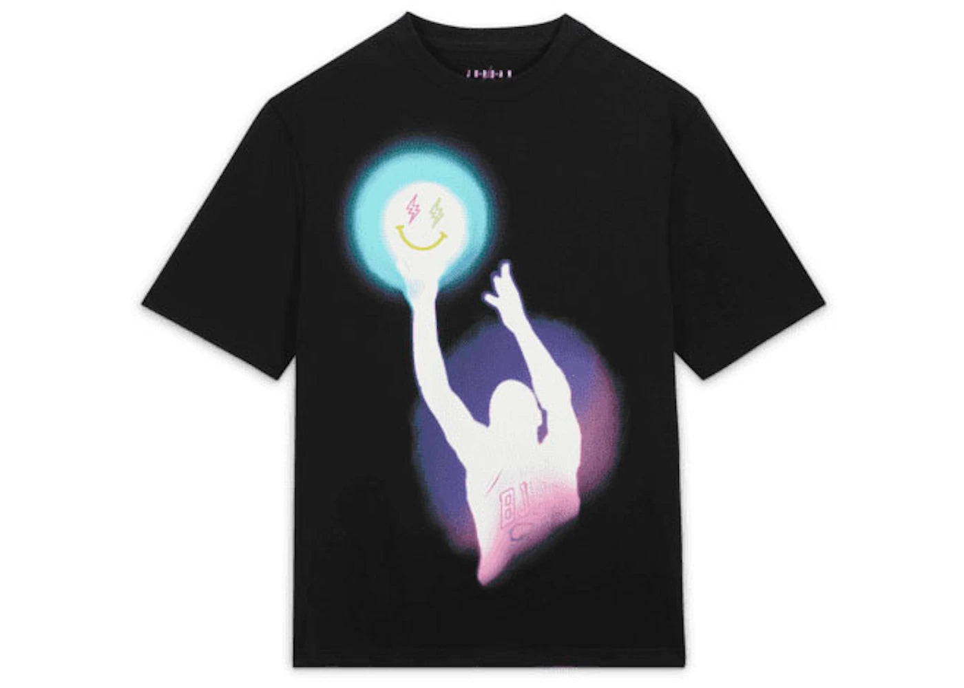 Jordan x J Balvin T-shirt Black - vue secondaire A