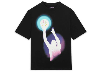 Jordan x J Balvin T-shirt Black - apparel view 2