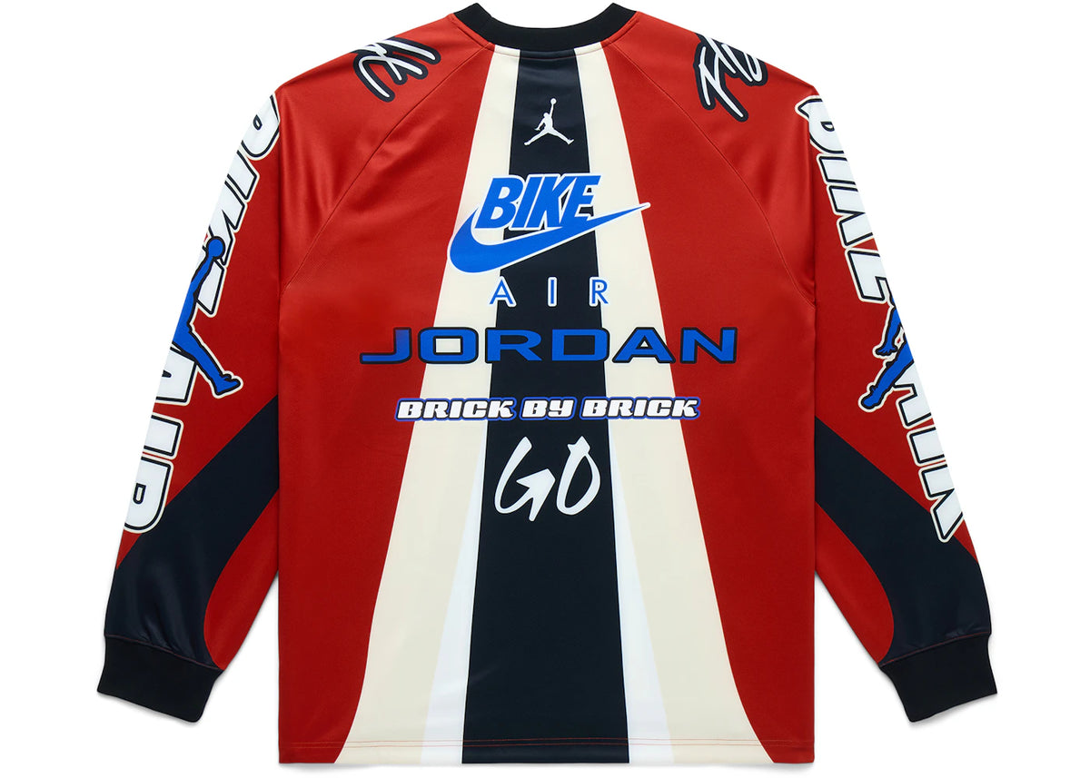 Jordan x Nigel Sylvester BMX-Trikot Zinnober - vue secondaire A