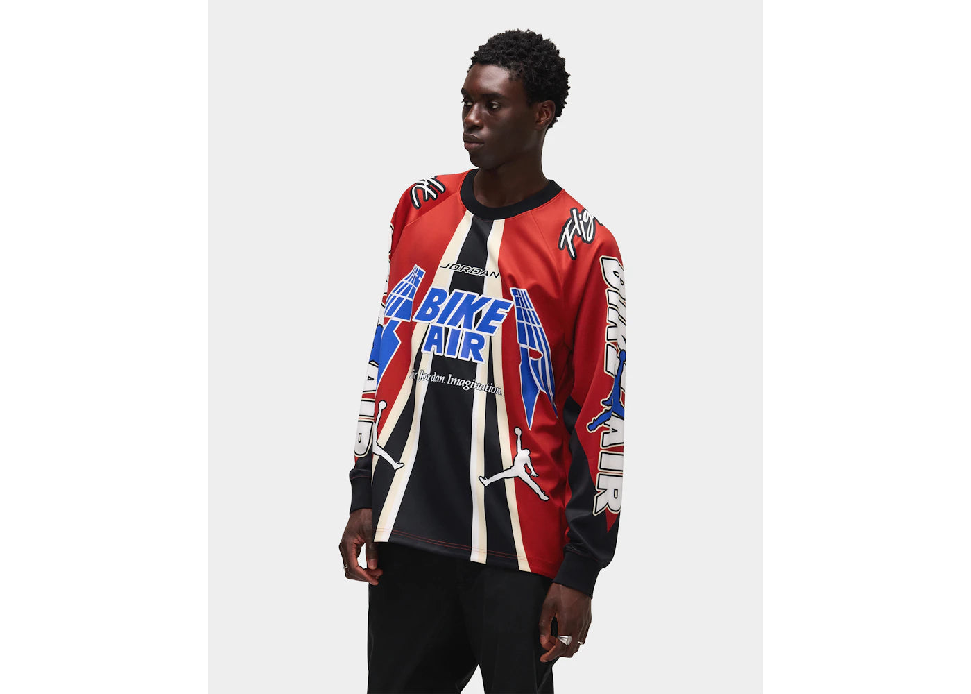 Jordan x Nigel Sylvester Bmx Jersey Cinnabar