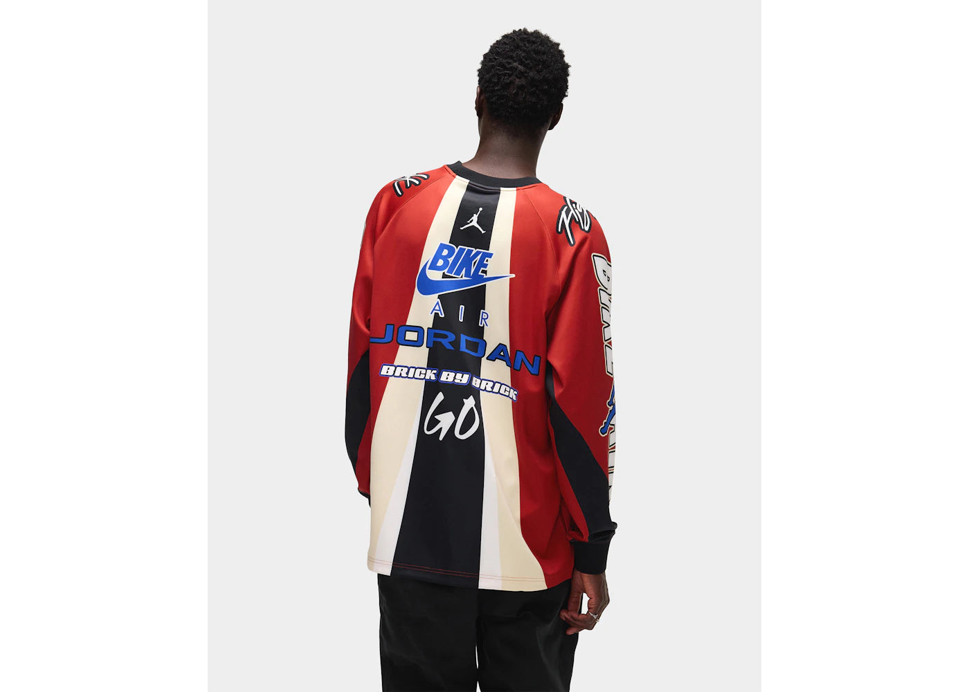 Jordan x Nigel Sylvester Bmx Jersey Cinnabar