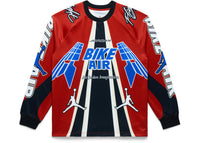 Jordan x Nigel Sylvester BMX-Trikot Zinnober