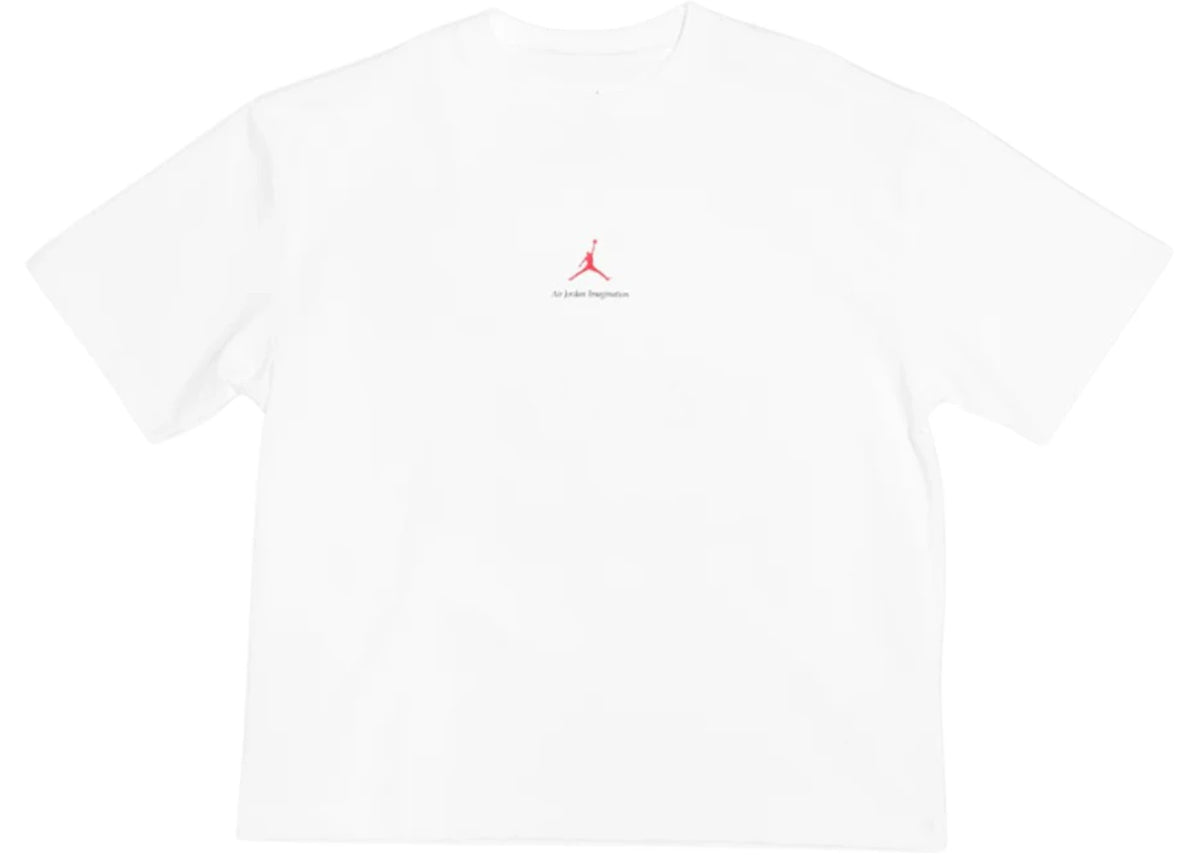 Jordan x Nigel Sylvester Brick Tee (Asia Sizing) White - vue 360