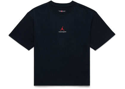 Jordan x Nigel Sylvester Brick Tee Black - authentic Jordan sneakers