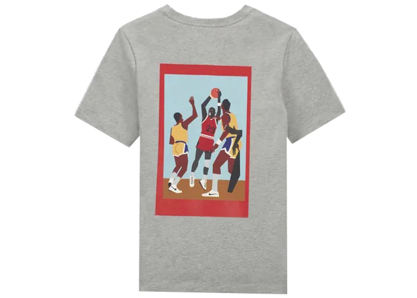 Jordan x Nina Chanel Abney T-shirt Grey - vue secondaire B
