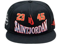 Jordan x Saint Mxxxxxx Pro Cap Black/Challenge Red