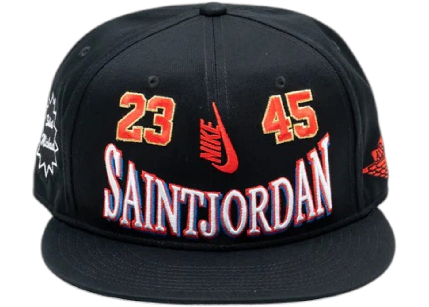 Jordan x Saint Mxxxxxx Pro Cap Black/Challenge Red - vue secondaire A