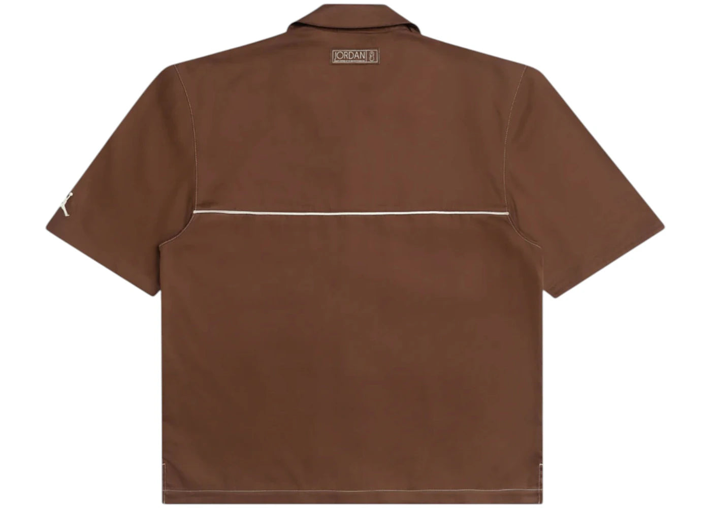 Jordan x SoleFly Barista Shirt Cacao Wow/Fossil - vue secondaire B