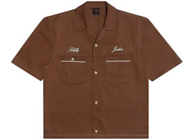 Jordan x SoleFly Barista Shirt Cacao Wow/Fossil