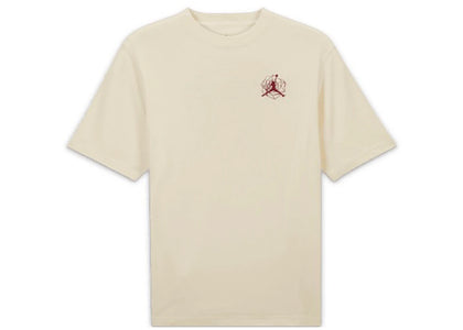 Jordan x Teyana Taylor Women's Vintage T-shirt Coconut Milk - apparel view 2
