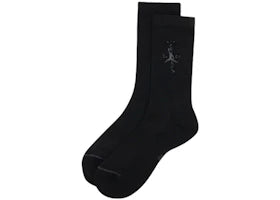Jordan x Travis Scott Crew Sock Black - vue 360