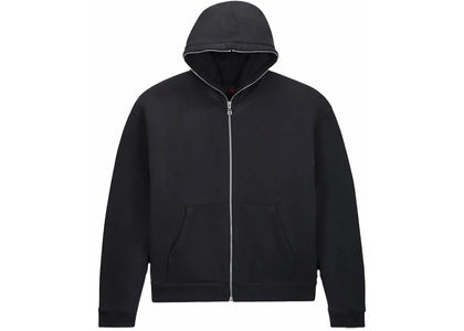 Jordan x Travis Scott Full-Zip Hoodie Black - authentic Jordan apparel