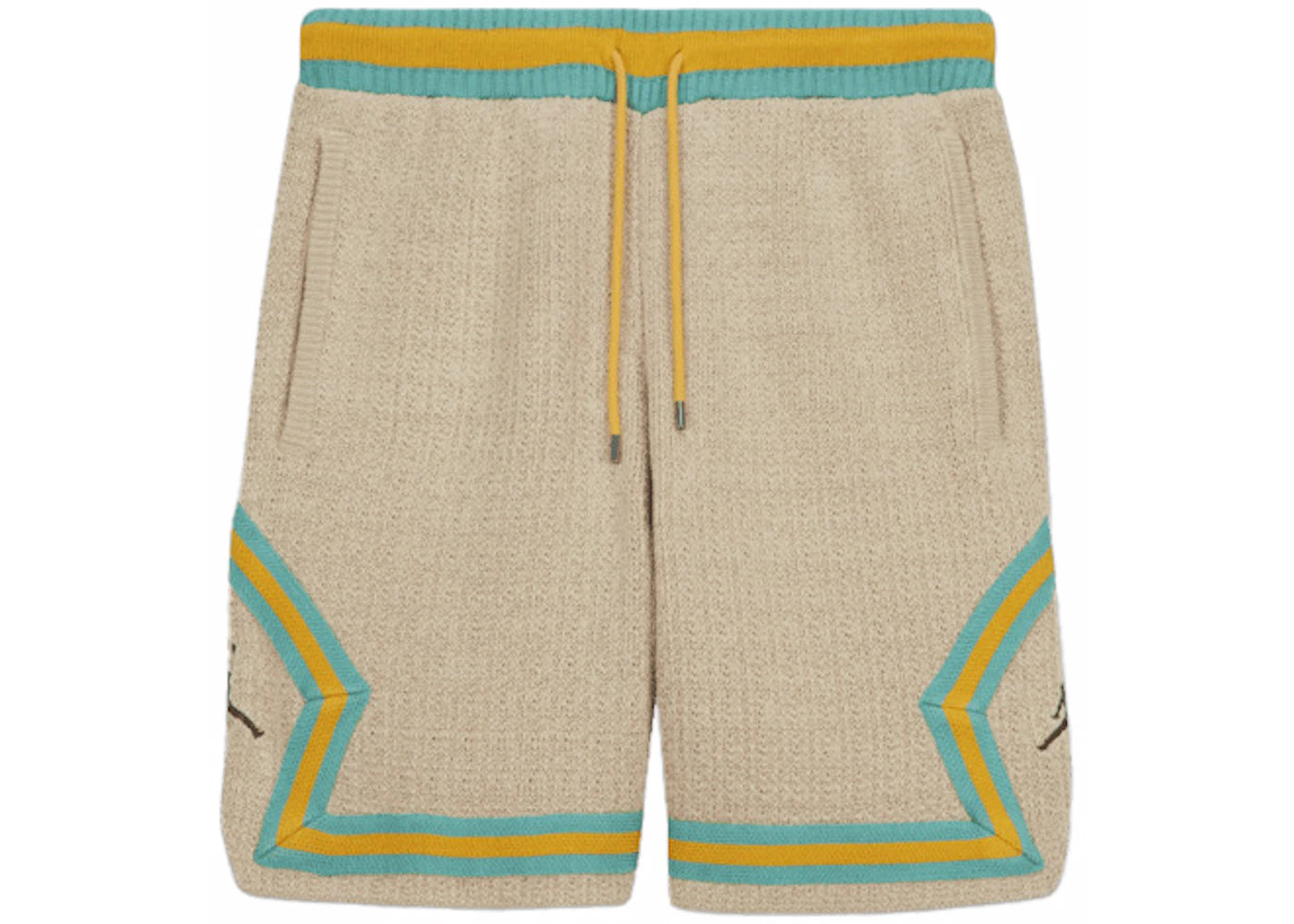 Jordan x UNION x Bephies Beauty Supply Diamond Shorts Baroque Brown/Washed Teal - vue secondaire A