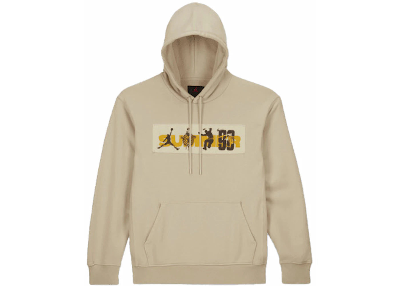 Jordan x UNION x Bephies Beauty Supply Fleece Hoodie Rattan - vue 360