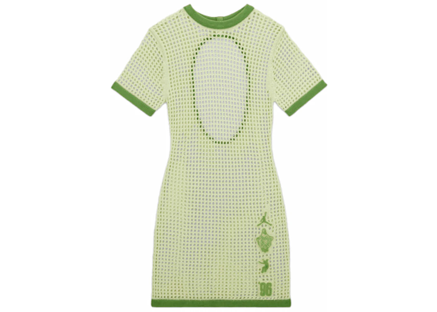 Jordan x UNION x Bephies Beauty Supply Women's Dress Lime Ice/Chlorophyll - vue 360