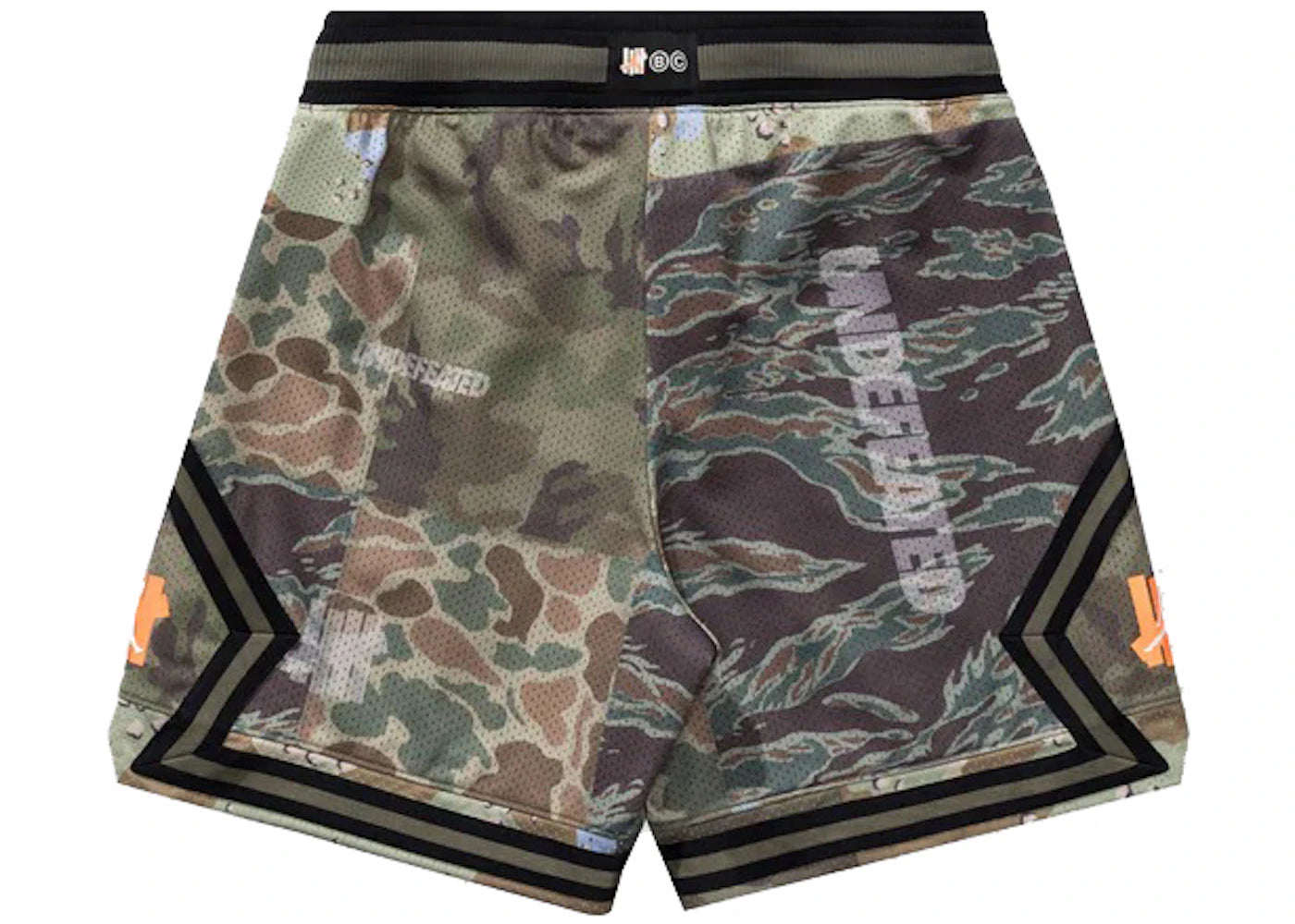 Jordan x Undefeated Basketball Short Twilight Marsh - vue secondaire A