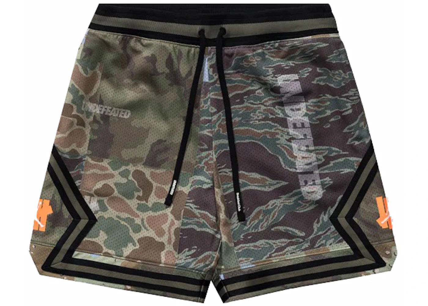 Jordan x Undefeated Basketball Short Twilight Marsh - vue 360