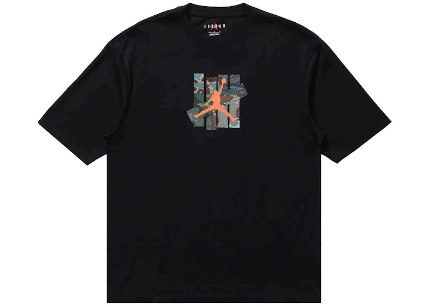 Jordan x Undefeated Strikes Tee Black - vue 360