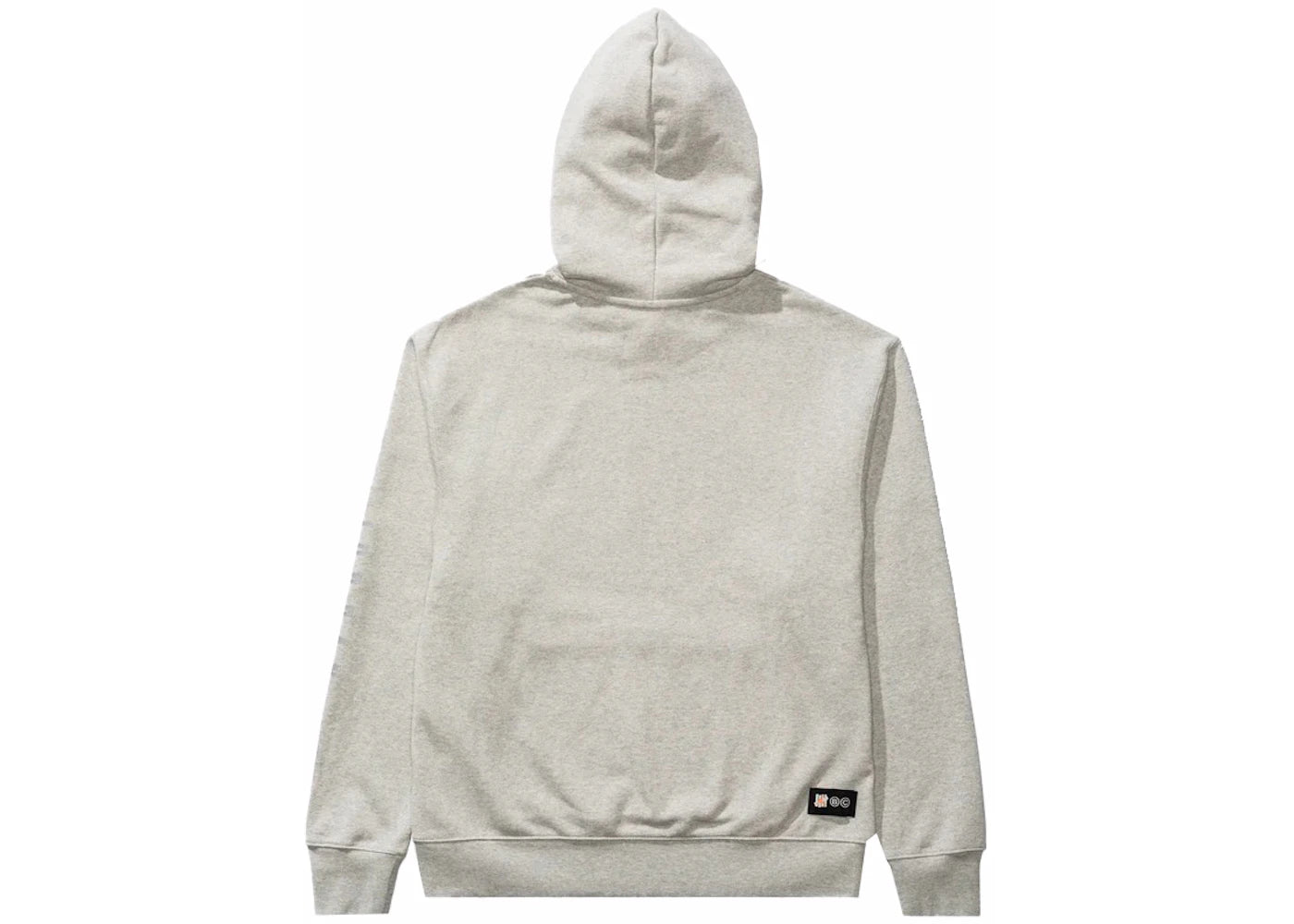 Jordan x Undefeated Weights Hoodie Heather Grey - vue secondaire B