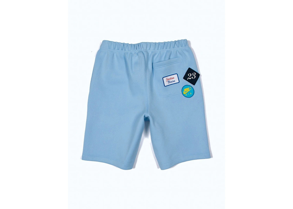 Jordan x Union Leisure Shorts Psychic Blue - vue secondaire A