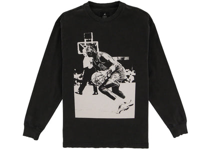 Jordan x Union M J L/S T-shirt Off Noir - apparel view 2