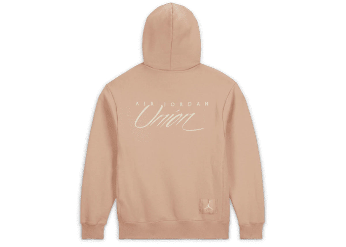 Jordan x Union MJ Fleece Hoodie Bio Beige/Coconut Milk - vue secondaire B