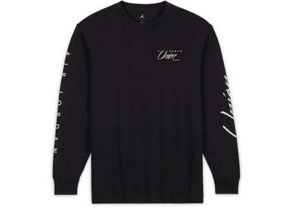 Jordan x Union MJ L/S Tee (Asia Sizing) Black/Coconut Milk - sneakers view 2