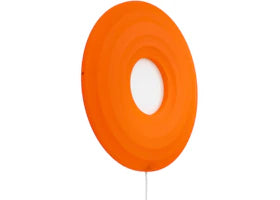 Josh Sperling DONUT Light Sculpture Orange - vue 360