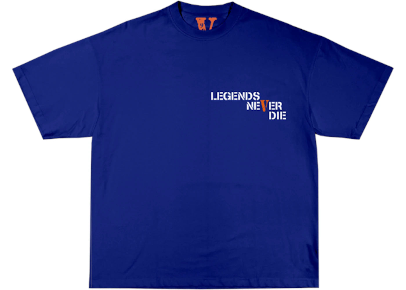 Juice Wrld x Vlone 999 T-Shirt Blau