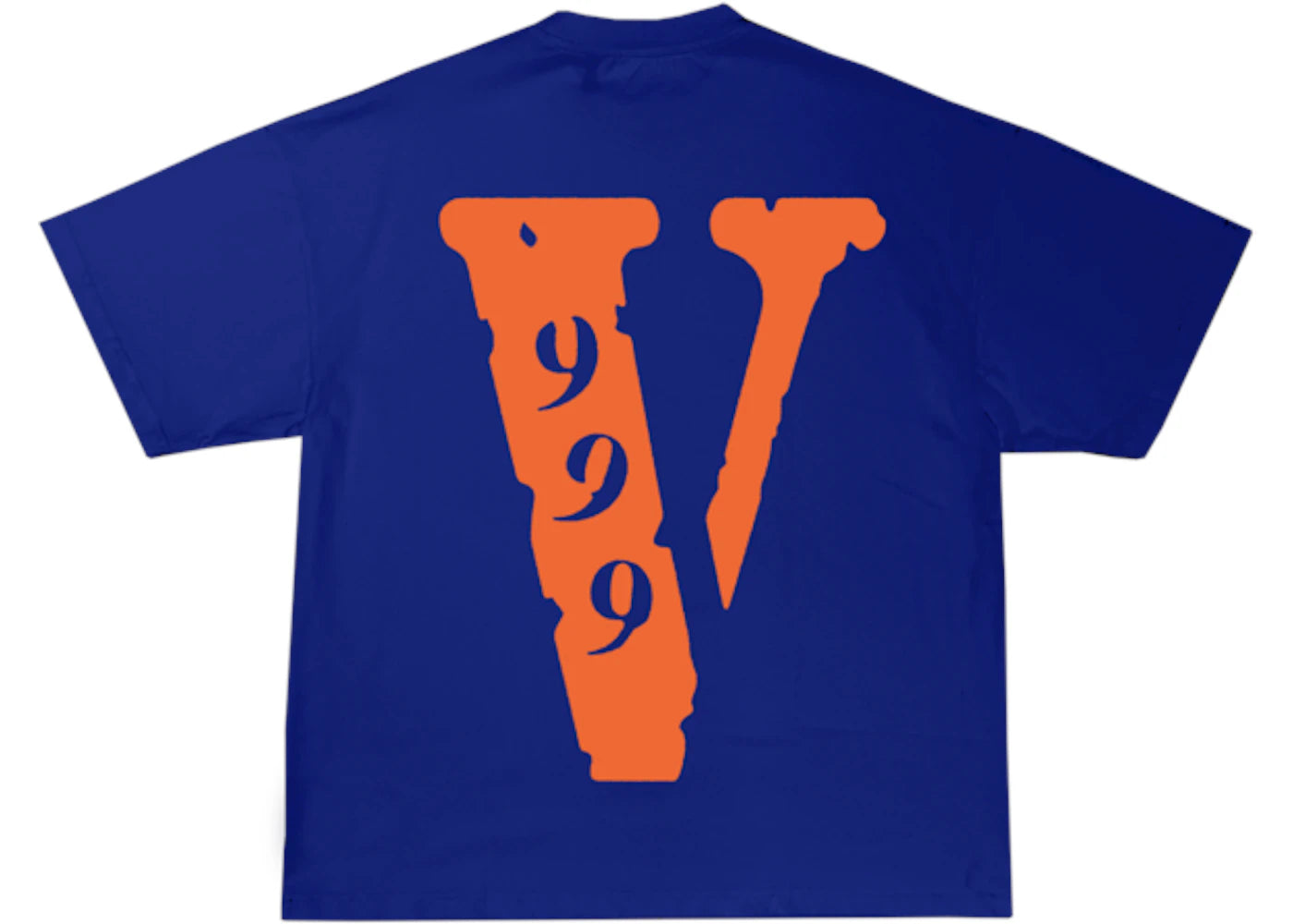 Juice Wrld x Vlone 999 Tee Blue - vue 360